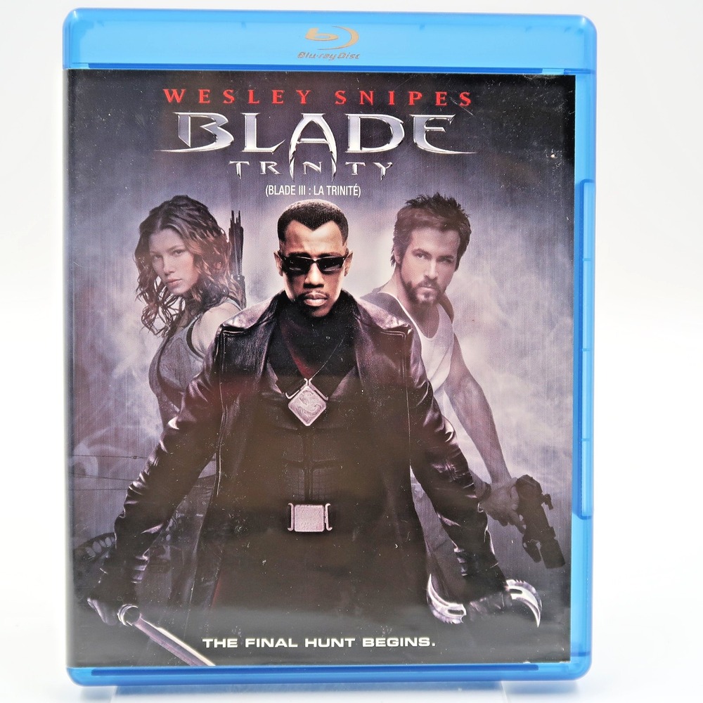 Blade Trinity Blu-ray 2004 Wesley Snipes Ryan Reynolds Action Horror Movie